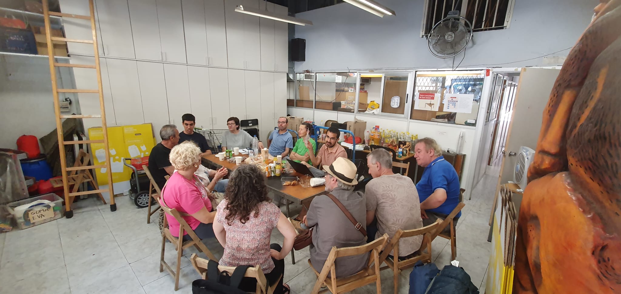 Imagen para los medios: Equip de col·laboradores de Sant Antoni