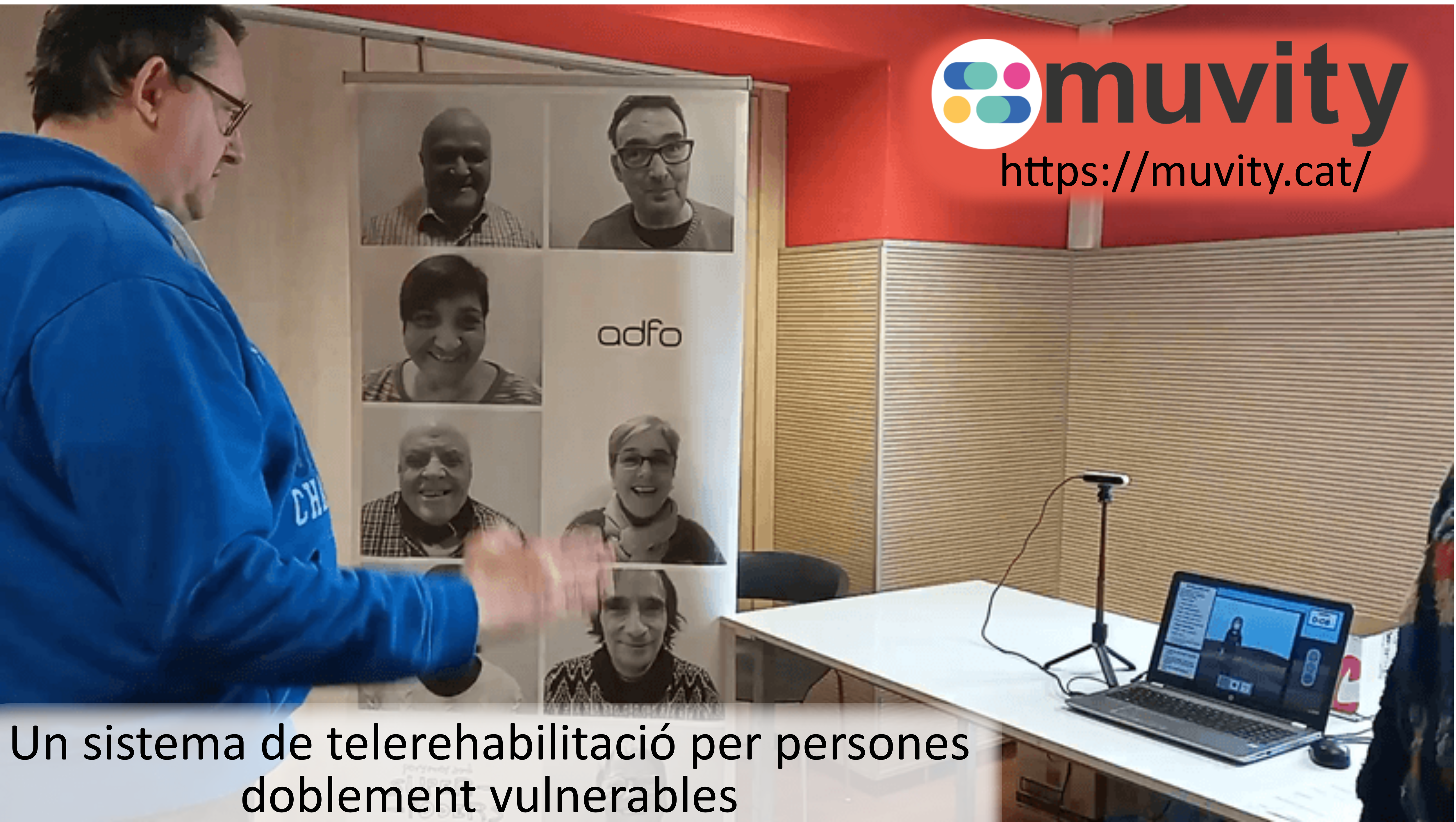 Imatge pels mitjans: MUVITY: un sistema de telerehabilitació per persones doblement vulnerables